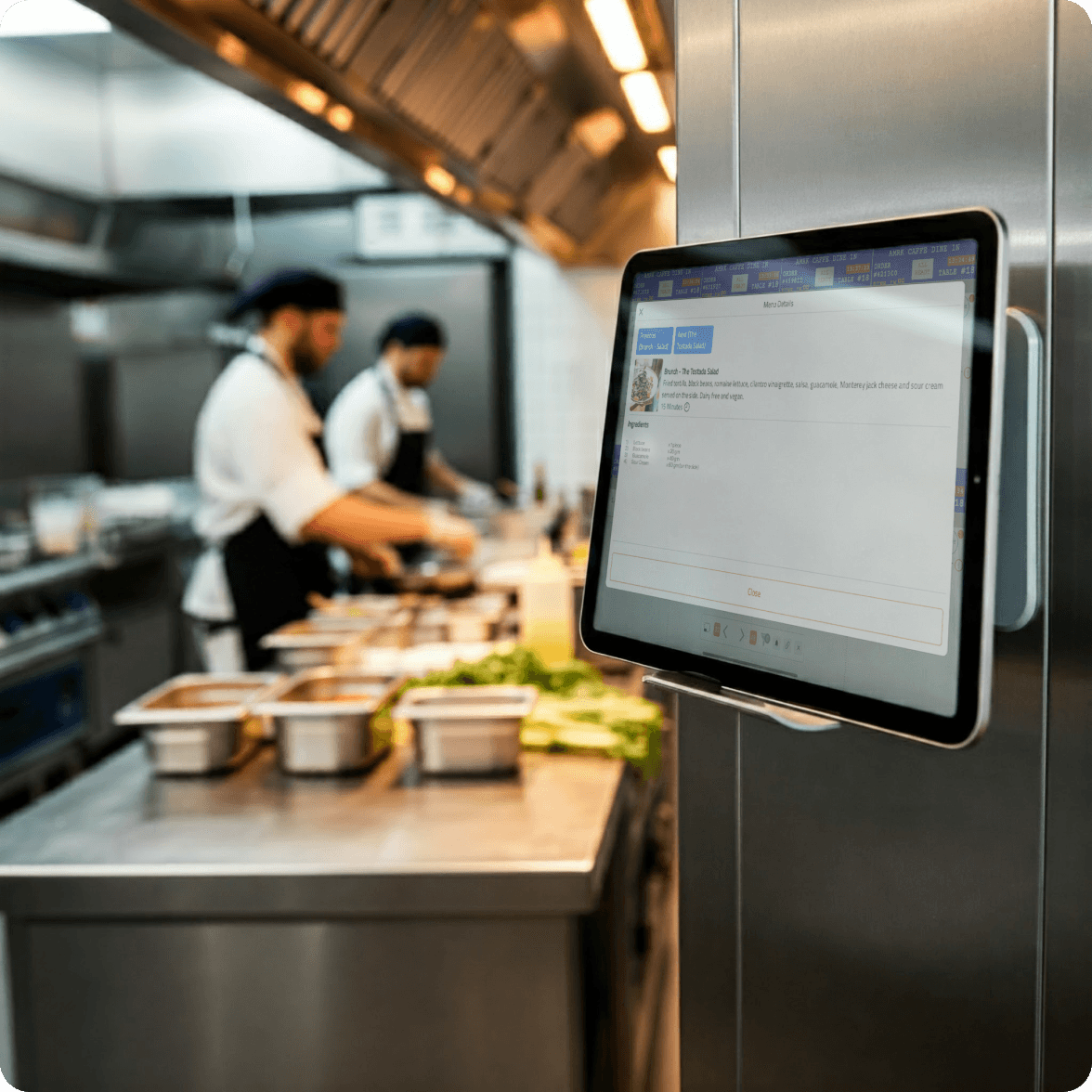 Kitchen Navigator Screen